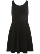 Dorothy Perkins Black Seamed Fit And Flare Dress