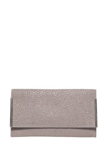 Dorothy Perkins Showcase Grey Gem Clutch Bag