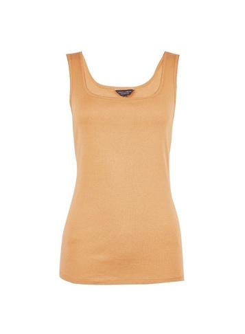 Dorothy Perkins Camel Pique Vest