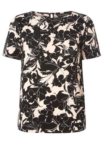 Dorothy Perkins Blush Floral Print Eyelet Top