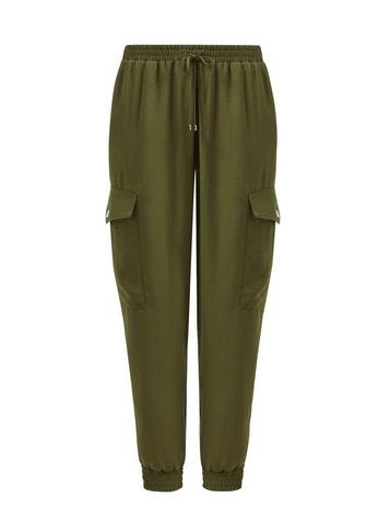 Dorothy Perkins Khaki Cargo Joggers