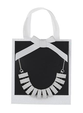 Dorothy Perkins Glitter Section Short Necklace