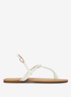 Dorothy Perkins White Florence T-bar Sandals