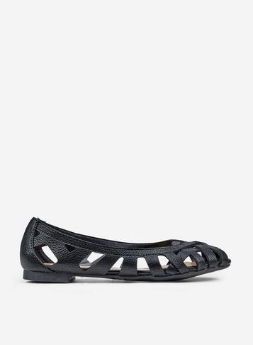 Dorothy Perkins Wide Fit Black Perla Pumps