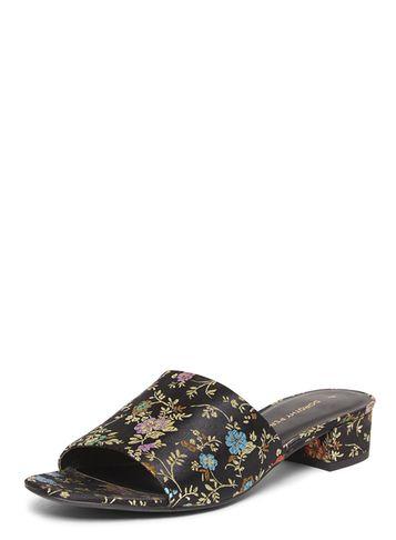 Dorothy Perkins Black Jaquard 'foster' Mule