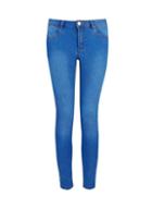 Dorothy Perkins Petite Bright Blue Bailey Jeans