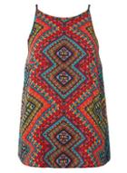 Dorothy Perkins *izabel London Multi Red Halterneck Top