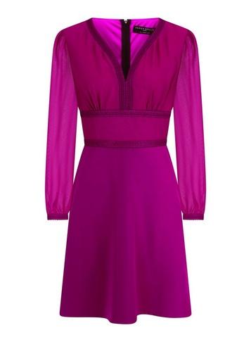*paper Dolls Pink Lace Skater Dress