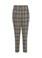 Dorothy Perkins Black & White Check Print Trousers