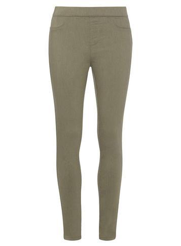Dorothy Perkins *tall Khaki 'eden' Ankle Grazer Trousers