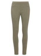 Dorothy Perkins *tall Khaki 'eden' Ankle Grazer Trousers