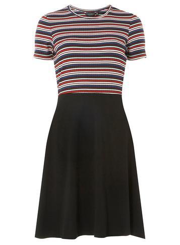 Dorothy Perkins Multi Coloured Rib T-shirt
