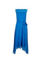*billie & Blossom Tall Cobalt Blue Hanky Hem Dress