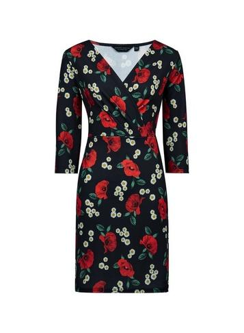 Dorothy Perkins *black Wrap Dress