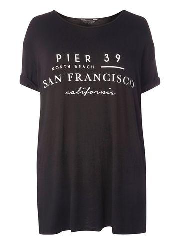 Dorothy Perkins Dp Curve San Francisco Motif T-shirt