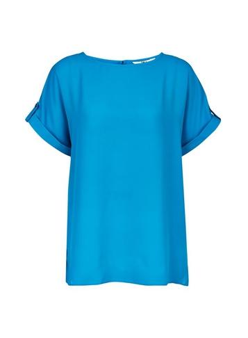Dorothy Perkins *tall Blue Button Back T-shirt