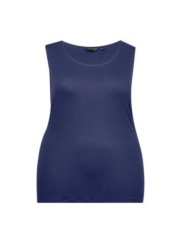 Dorothy Perkins *dp Curve Navy Vest Top