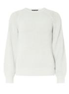 Dorothy Perkins White Sparkle Volume Sleeve Jumper