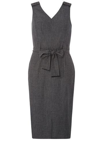 Dorothy Perkins Grey Cross Hatch Dress