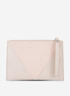 Dorothy Perkins Nude Panel Wristlet Bag
