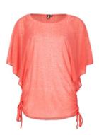 Dorothy Perkins *izabel London Coral Flowy Batwing Top