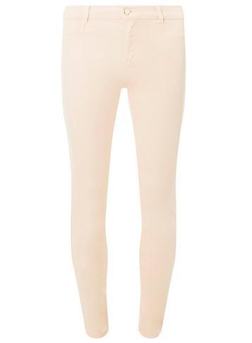 Dorothy Perkins Pale Pink 'frankie' Super Skinny Ankle Grazer Jeans