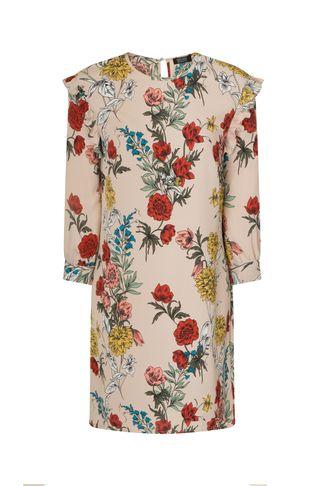 Dorothy Perkins *girls On Film Multicoloured Floral Print Shift Dress