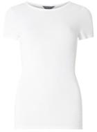 Dorothy Perkins *tall White Plain T-shirt