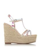*head Over Heels By Dune Multi Colour Karrissa High Heel Sandals