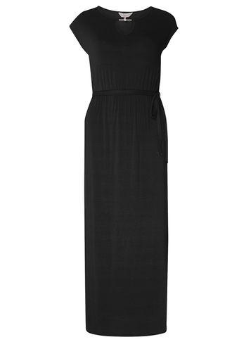 Dorothy Perkins Petite Black Jersey Maxi Dress