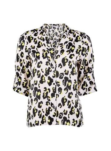 Dorothy Perkins Petite Multi Colour Leopard Print Shirt
