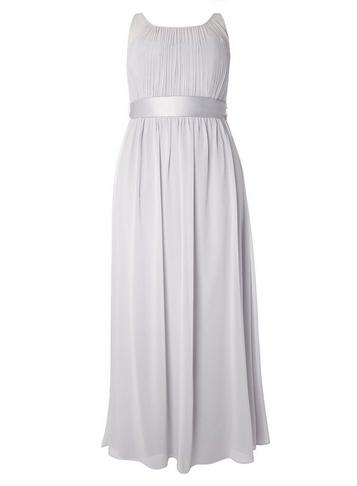 *showcase Curve Dove Grey 'natalie' Maxi Dress