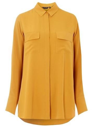 Dorothy Perkins Mango Double Pocket Shirt
