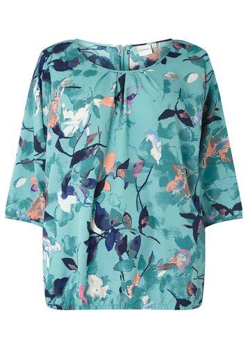 Dorothy Perkins *juna Rose Curve Blue Printed Blouse
