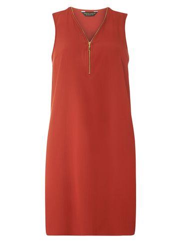 Dorothy Perkins Zip Side Shift Dress