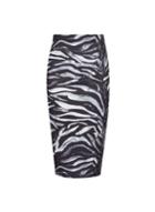 Dorothy Perkins *multi Colour Zebra Print Pencil Skirt