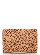 *quiz Brown Dalmatian Print Bag
