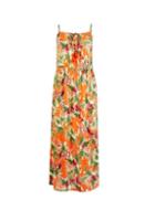 Dorothy Perkins Orange Tropical Print Maxi Dress