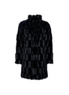 Dorothy Perkins Petite Black Textured Coat