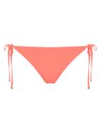 Dorothy Perkins Coral Plain Tie Side Bikini Bottoms