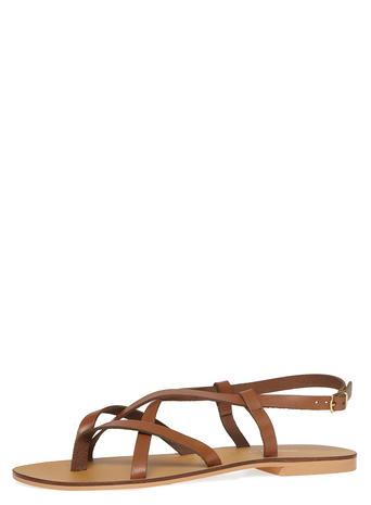 Dorothy Perkins Tan Leather 'spring' Sandals