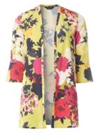 Dorothy Perkins Lime Floral Cover Up