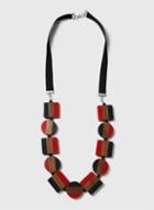 Dorothy Perkins Red Chunky Bead Necklace