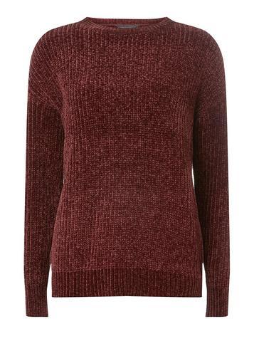 Dorothy Perkins *tall Aubergine Chenille Jumper