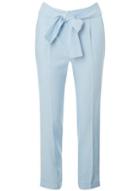Dorothy Perkins Chambray Tie Waist Trousers