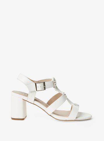 Dorothy Perkins White 'sidney' Studded Sandals