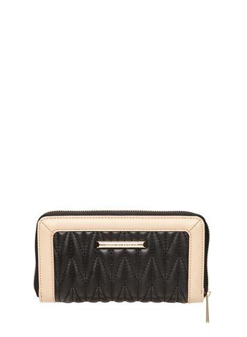 Dorothy Perkins Black And Blush Quilt Purse