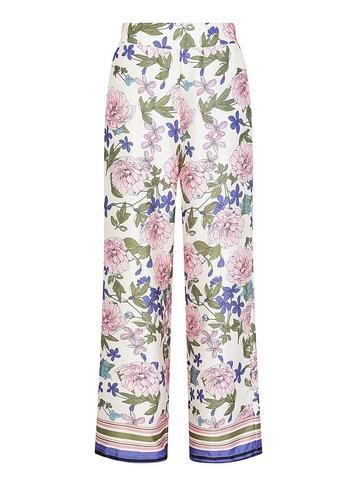 Girls On Film *girls On Film Multi Colour Border Print Wide Leg Trousers