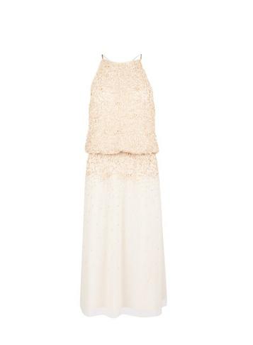 *showcase Nude Ava-may Midi Dress