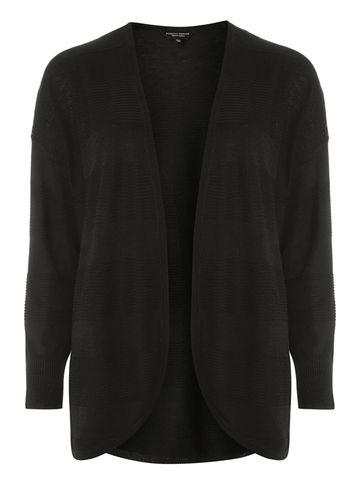 Dorothy Perkins Black Ottoman Rib Cardigan